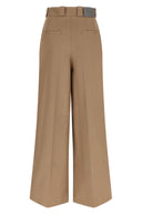 Pantalon Coton Beige