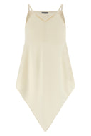 Top Soie Blanc