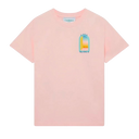 T-shirt Casablanca l'Arche Colorée Pink