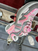 Sneakers runner techniques rose et gris
