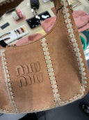 Sac porté épaule Wander en daim