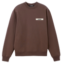 Le Sweatshirt Gros Grain Jacquemus Dark Brown
