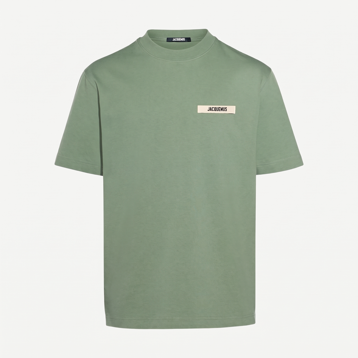 Le t-shirt Gros Grain Jacquemus Khaki – face