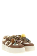 Sneakers Cuir Multicolore