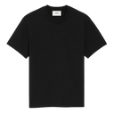 T-shirt Noir Ami de Coeur en Coton Biologique