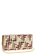 Portefeuille à chaîne Continental Fendi Roma
