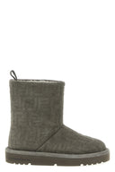 Chaussures Daim Gris