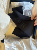 Sneakers B25 Runner Suède Dior en toile oblique et daim noir