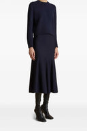 Jupe Laine Bleu