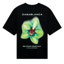 T‑shirt Casablanca Oversized Glitch Orchid
