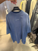 Balenciaga Medium Fit T-Shirt Embro Vintage Blue