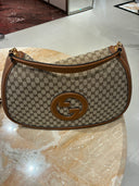 Grand sac porté épaule GG Supreme Blondie camel