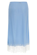 Jupe Soie Bleu Clair