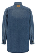 Chemise Cuir Bleu