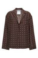 Chemise Soie Marron