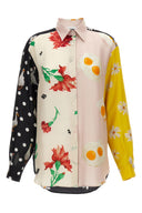 Chemise Soie Multicolore