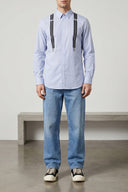Chemise Coton Bleu Clair