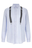 Chemise Coton Bleu Clair
