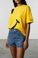 T-Shirt Coton Jaune