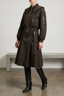 Veste Nylon Marron