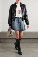 Veste Cuir Noir
