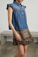 Chemise Denim Bleu