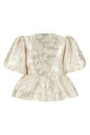 Chemise Satin Blanc