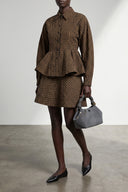 Jupe Marron