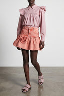 Jupe Cuir Rose