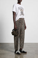 Pantalon Coton Marron