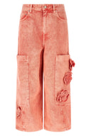 Pantalon Cuir Rose