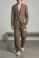 Pantalon Laine Beige