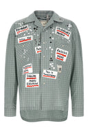 Chemise Coton Bleu Clair