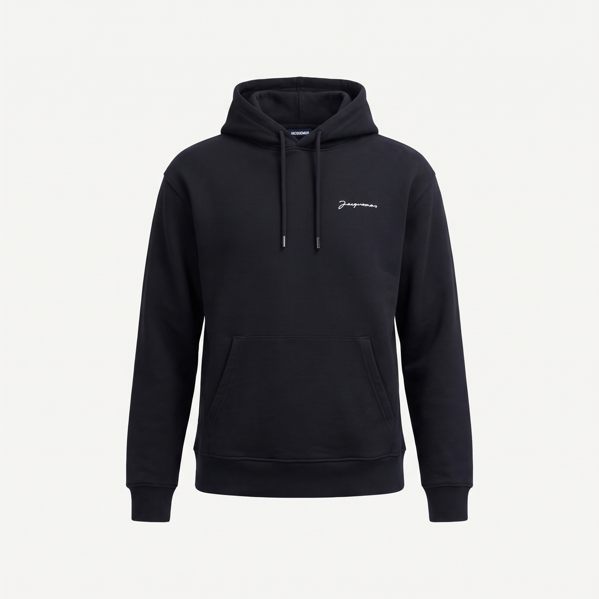 Le hoodie Brode Jacquemus Black – face