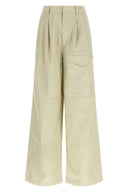 Pantalon Coton Beige