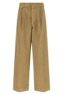 Pantalon Coton Beige