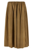 Jupe Cuir Beige