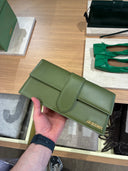Sac épaule structuré Le Bambino Long vert sauge
