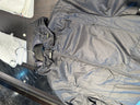 Veste technique légère à capuche noir anthracite