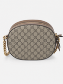 Mini vanity GG Supreme rond beige ebony
