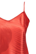 Top Satin Rouge