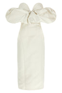 Robe Satin Blanc