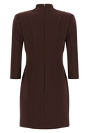 Robe Satin Marron