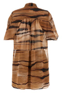 Top Satin Marron
