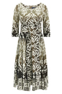 Robe Coton Multicolore