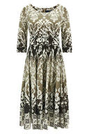 Robe Coton Multicolore