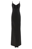 Robe Satin Noir
