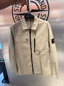Surchemise zippée beige sable