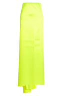 Jupe Satin Jaune