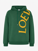 Hoodie oversize à logo graphique contrasté